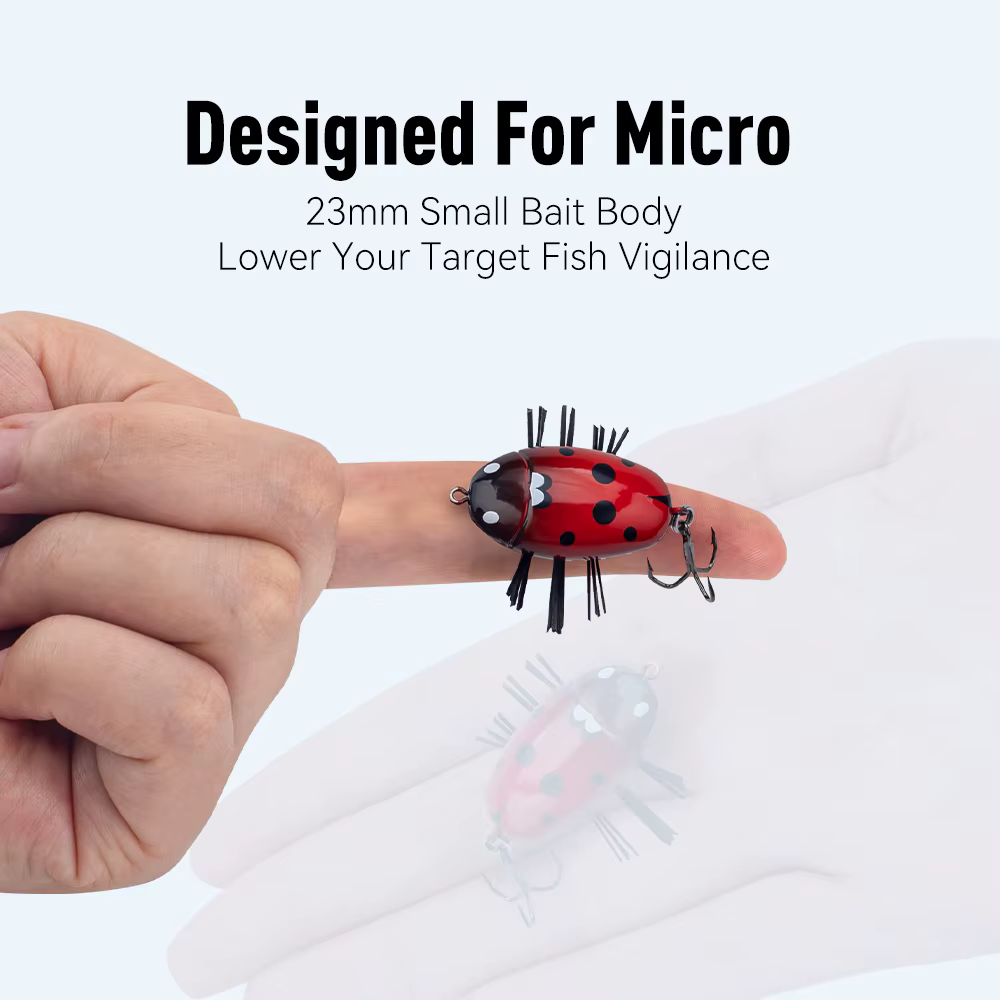Kingdom Microbeetle MicroBug Wobbler Insecto Flotante