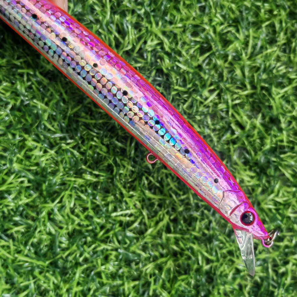 Señuelo Jerk Minnow Flotante Acero Inoxidable - imagen 4