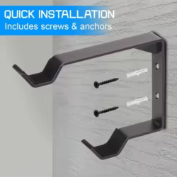Soporte pared bicicletas – Ganchos verticales acero para neumáticos