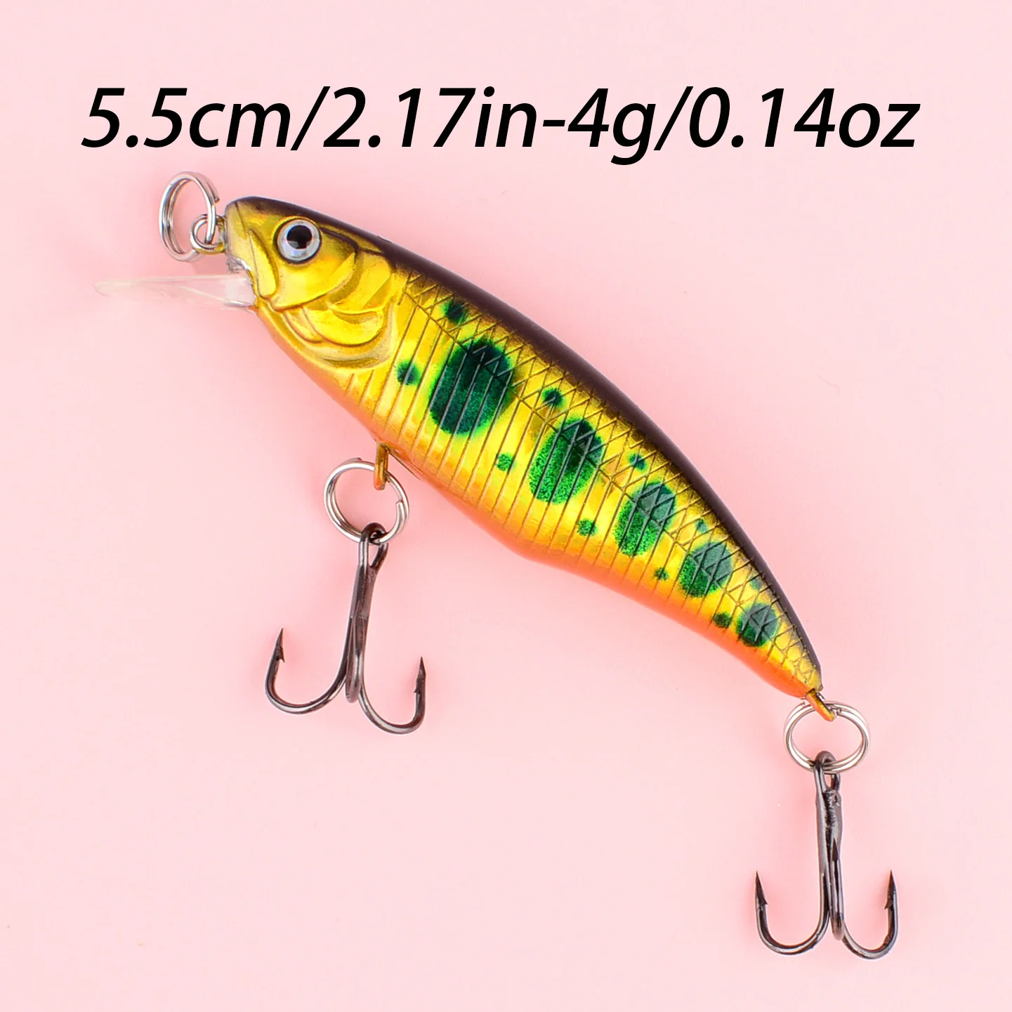 Señuelo Minnow Crankbait Jerkbait Wobbler para lubina y lucio