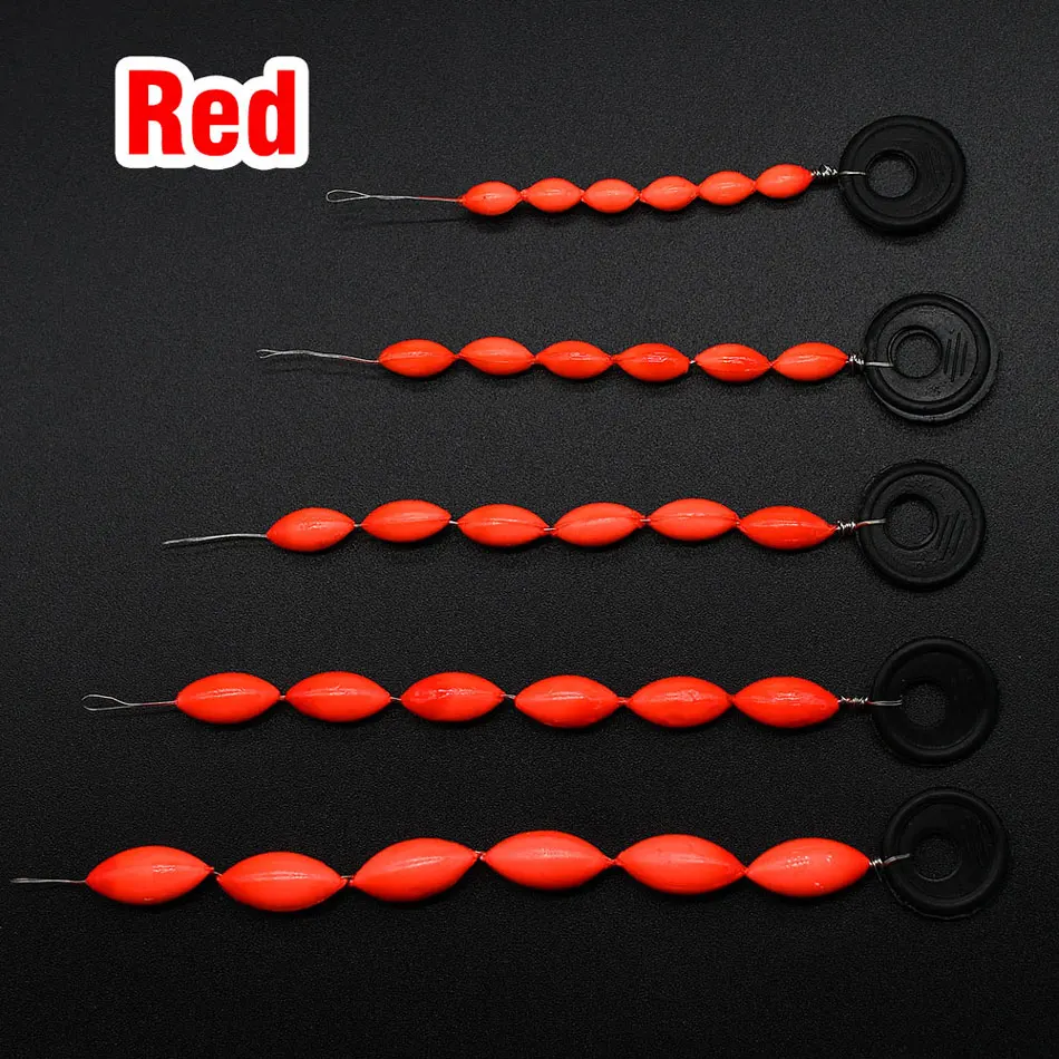 Juego de tapones amarillos y rojos