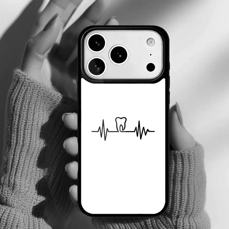 Funda dentista iPhone vista frontal