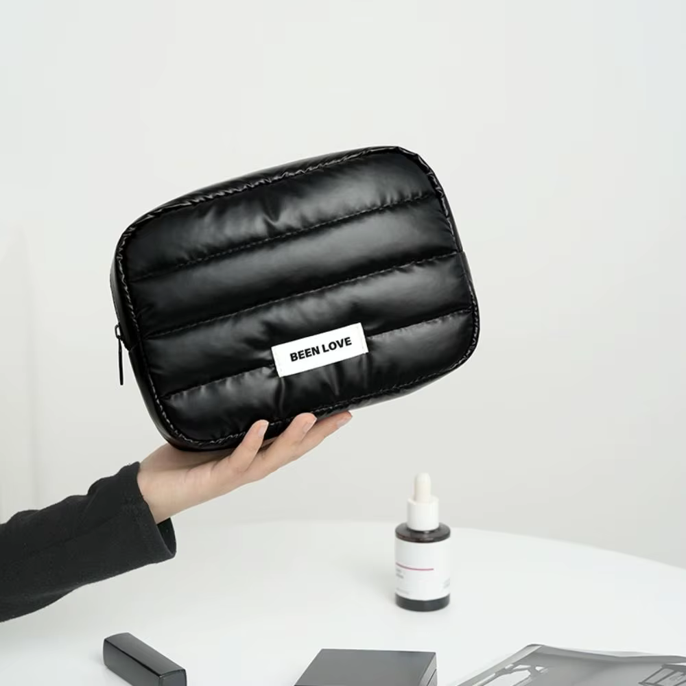 Neceser de viaje acolchado gran capacidad para maquillaje - imagen 4