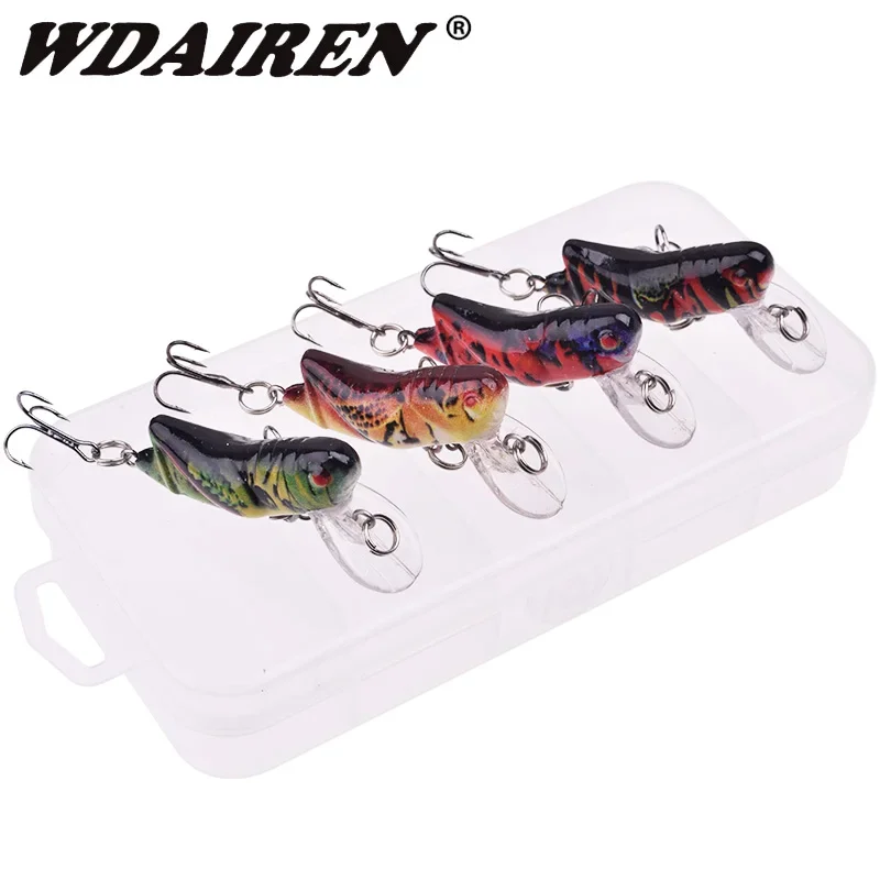 Kit jerkbait para lubina 4,5 cm – Señuelos duros variados