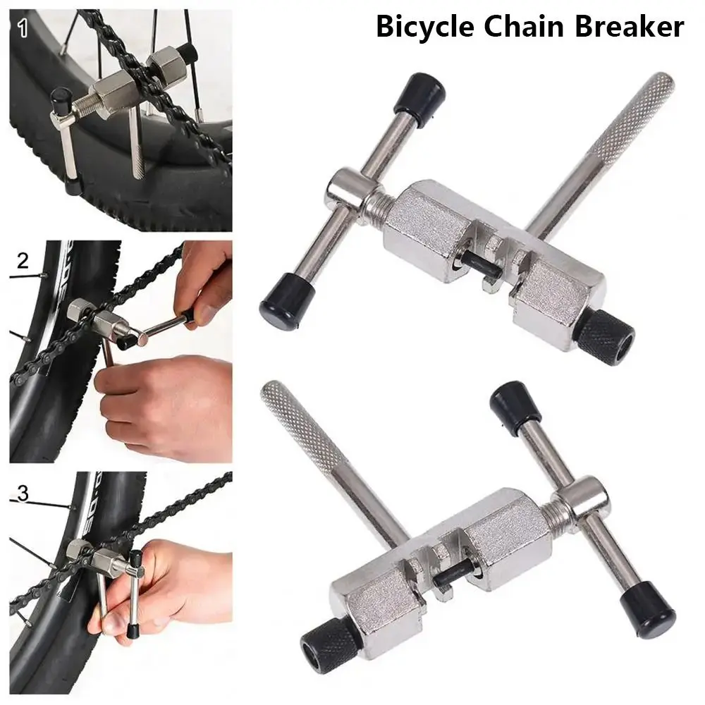 Rompecadenas de bicicleta de acero inoxidable, herramienta ligera - imagen 4