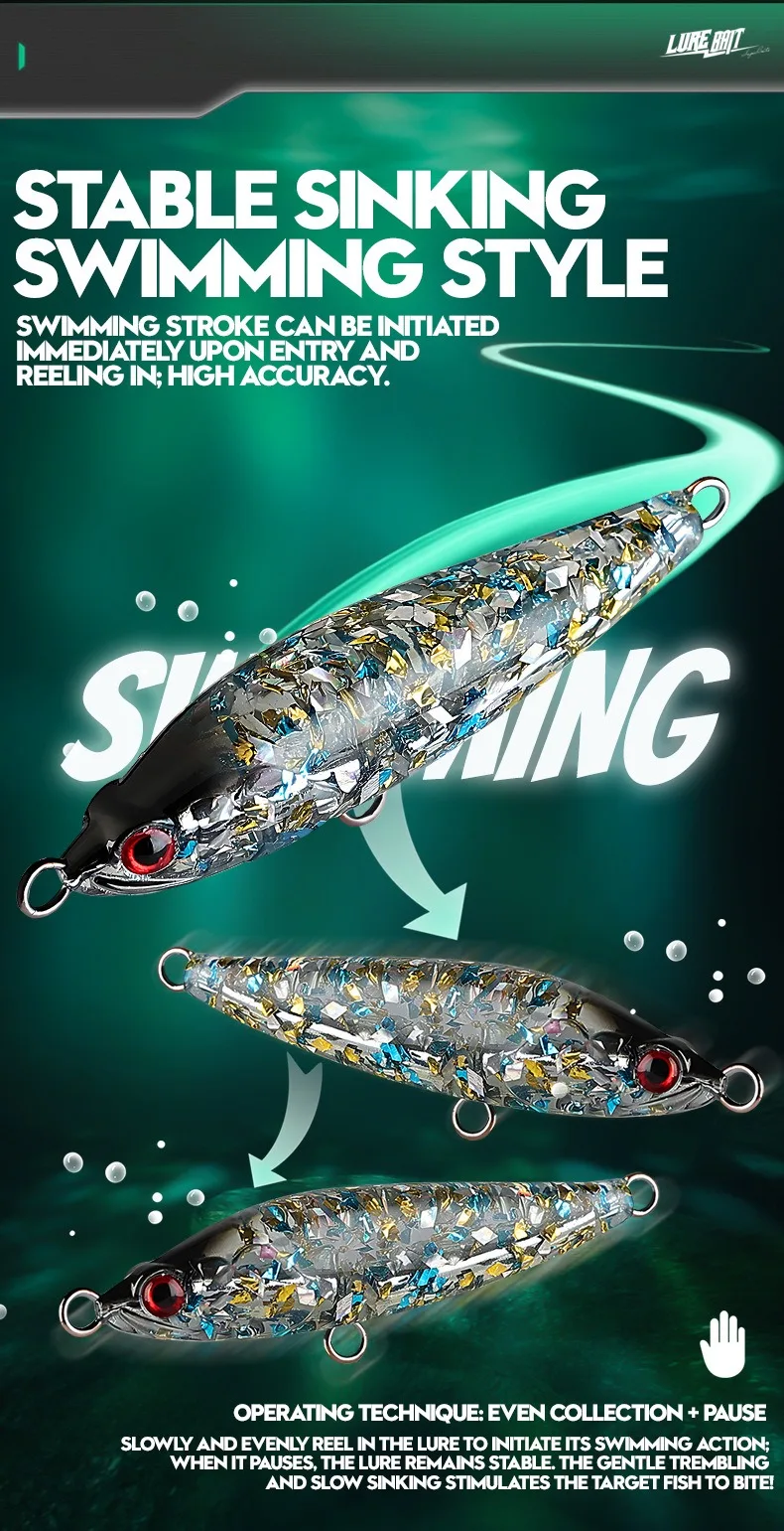 Señuelo duro para pesca vertical