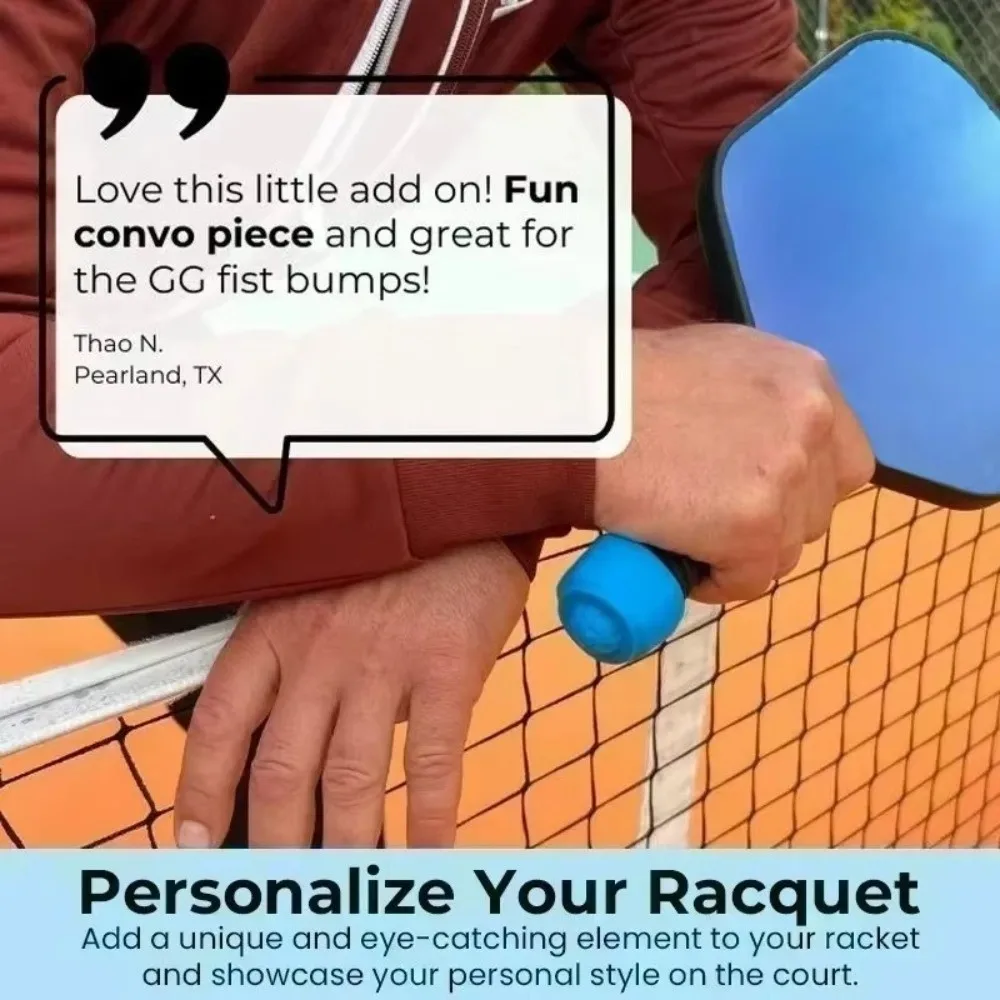 Tapas universales reutilizables para palas de pickleball suaves al tacto