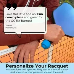 Tapas universales reutilizables para palas de pickleball suaves al tacto