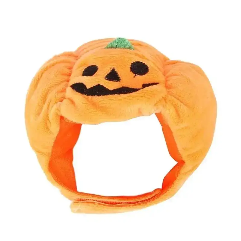 Sombrero de calabaza para perros y gatos – accesorio Halloween - imagen 2