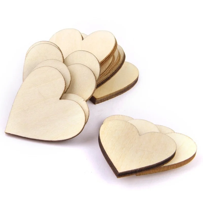 Inspiración decorativa con corazones de madera