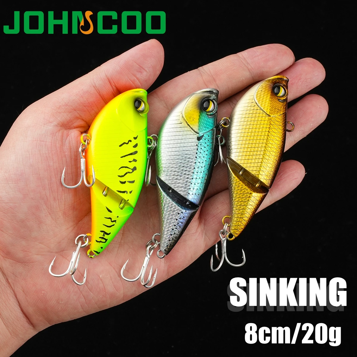 Señuelo articulado hundible swimbait para depredadores - imagen 2
