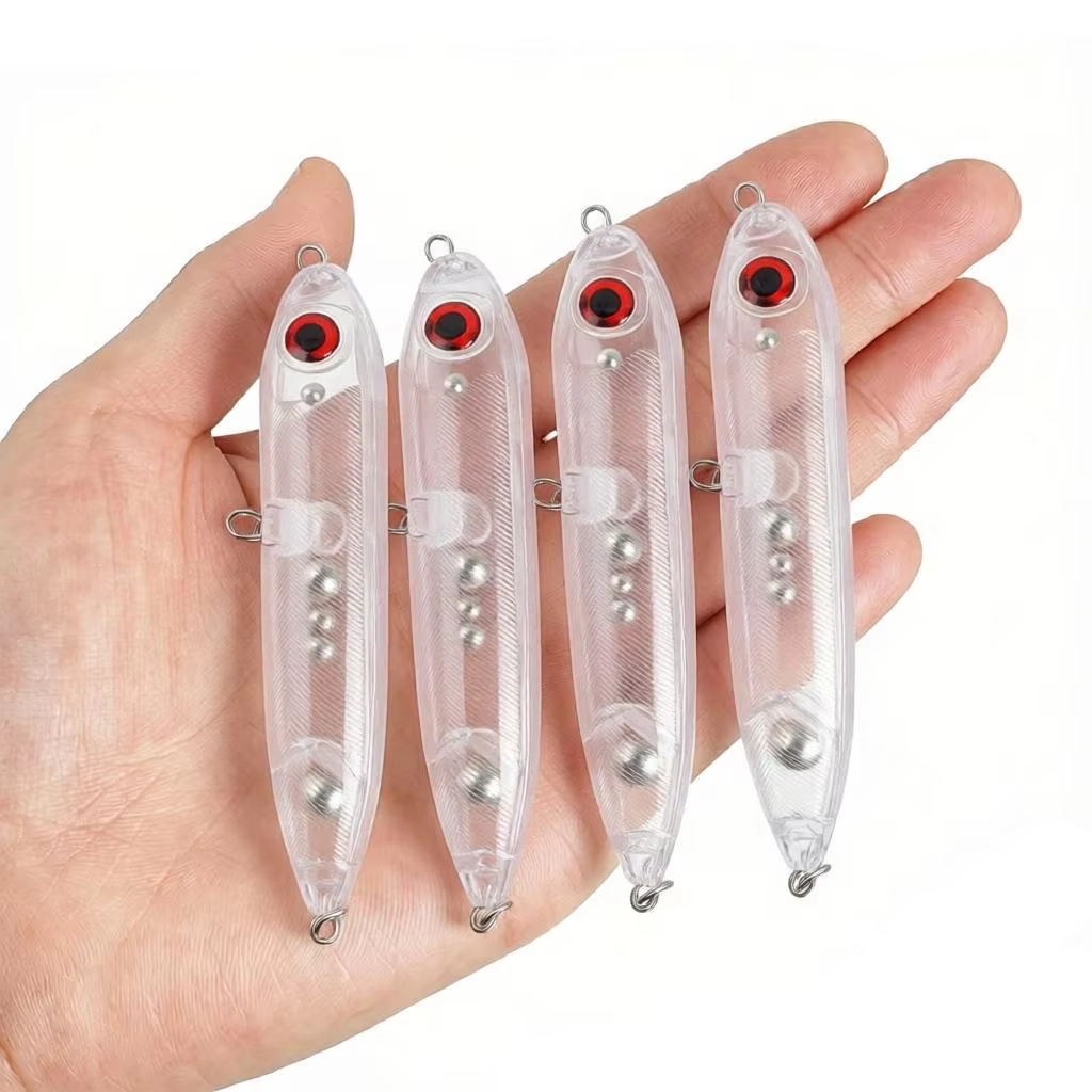 Señuelos Flotantes con Sonajero para Santee Rig – Superficie para Bagre y Lubina - imagen 5