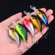 Crankbait Hundible con ojos 3D Minnow y triples - imagen 2