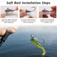 Anzuelos Jig Head Piggyback 9KM para swimbait en lubina y trucha - imagen 4