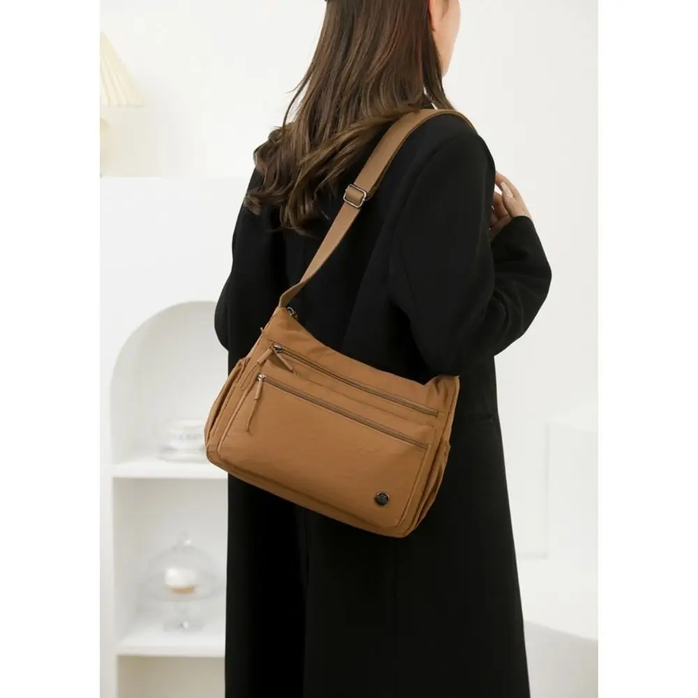 Bolso bandolera mujer tela Oxford ligera con múltiples bolsillos - imagen 5