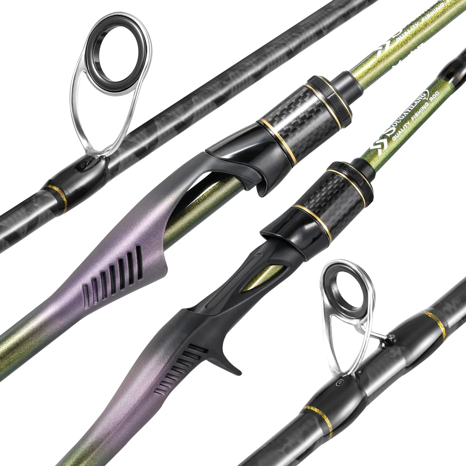 Caña Sougayilang 1.8m MH Spinning – Punta carbono y guías SIC