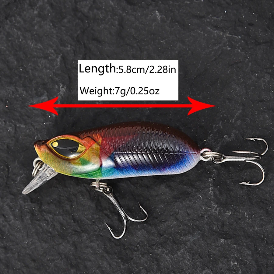 Kit Señuelos Flotantes Topwater – Wobblers para Lucio y Depredadores - imagen 2