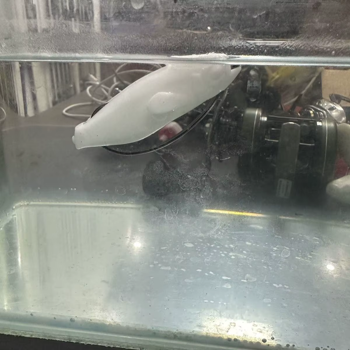 HIMALUO Hit Black Thunder Topwater Rana Micro 65mm para Trucha - imagen 5