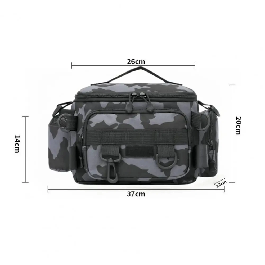 Canyonera porta-equipo pesca – Bolsa hombro almacenamiento aparejos - imagen 3