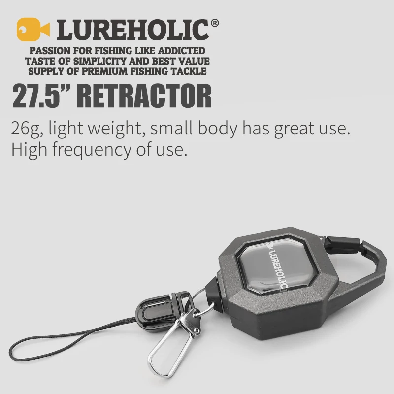 Lureholic Retractor 27,5 pulgadas de pesca bloqueo y extensión 7-70cm - imagen 5
