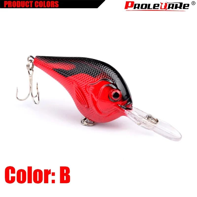 Cebo duro artificial estilo crankbait con manivela