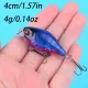 Crankbait de hundimiento 3D Eyes VIB con triples