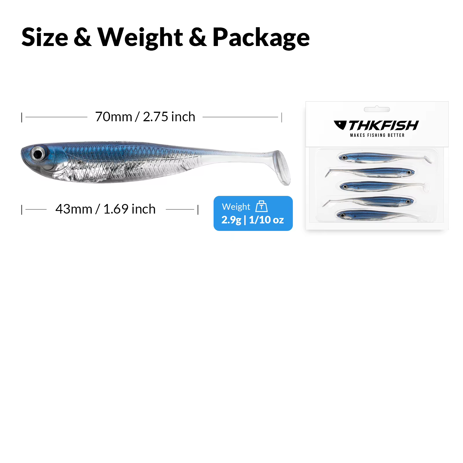 Kit Jig Head con Anzuelos y Vinilos – Cebo Blando para Pesca Deportiva - imagen 2