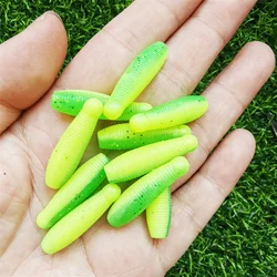Larva o vinilo artificial para lubina rosa, pupa y abeja