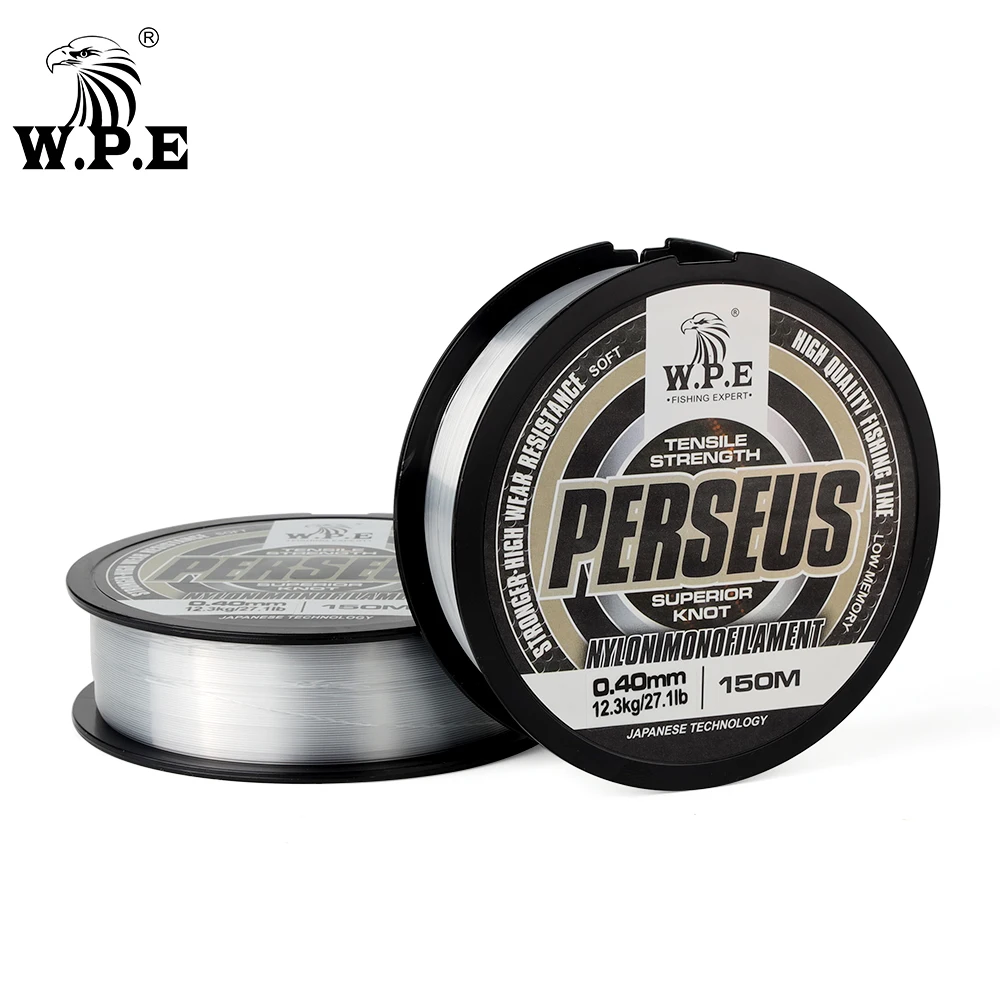 W.P.E Línea Monofilamento Nylon para Bass y Carpa