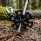 Repuestos de goma antimpacto para bastones de trekking negros - imagen 3