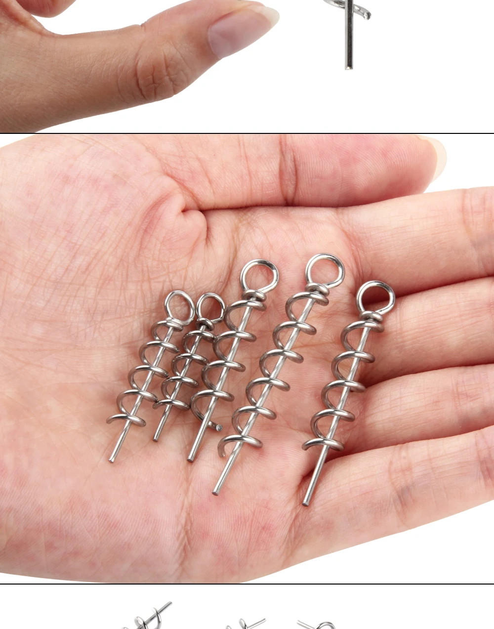 Compatibilidad con aparejos de pesca del pin Spinpoler