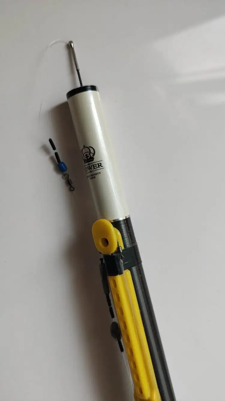 Hilo de PE instalado correctamente