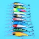 Señuelo Minnow Wobbler sumergible de plástico duro