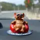 Adorno de coche Bulldog adorable para salpicadero - imagen 5