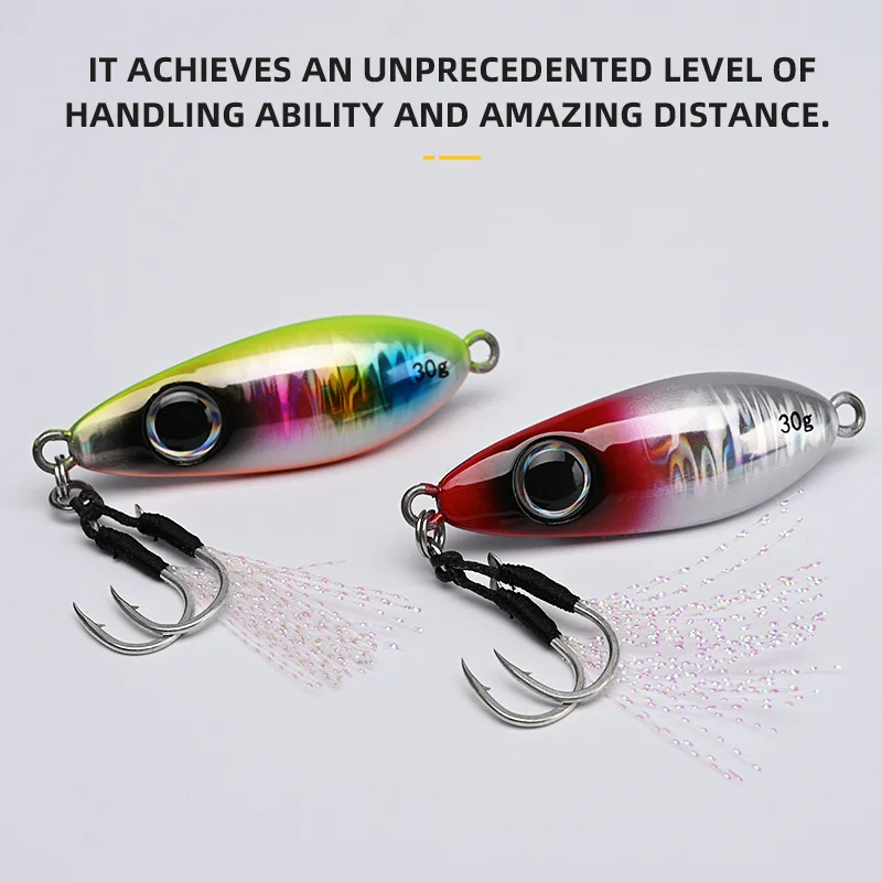 BLUX 30g Spoon Jig – Cuchara lenta para lubina y atún - imagen 3