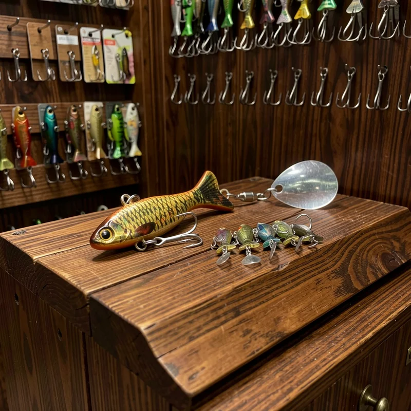 VIB de metal para lubina realista 3D, lanzamiento largo - imagen 5