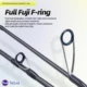 Caña de carbono ultraligera FISHINGFANS con guía Fuji Fazlite