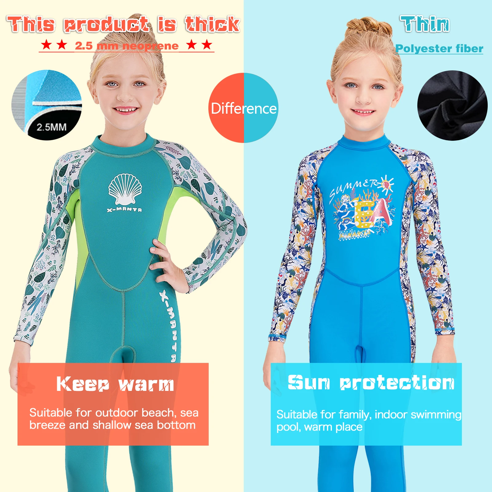 Estampado cálido y elasticidad para moverse