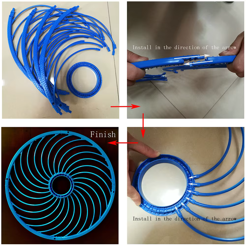 Anillo Fundido Lawaia para Red de Pesca Mosca - imagen 3