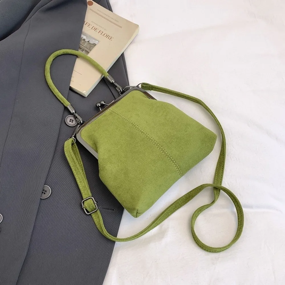 Bolso bandolera vintage azul marino para mujer, estilo diseñador