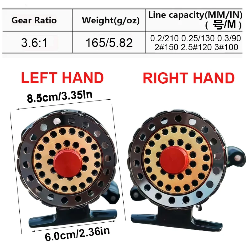 Carrete slow jig ultraligero con freno magnético y alarma de picada - imagen 2