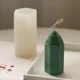 Molde silicona 3D para velas cilíndricas con forma de crayón - imagen 3