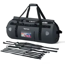 Goture Bolsa Seca Impermeable con Portacañas para Moto