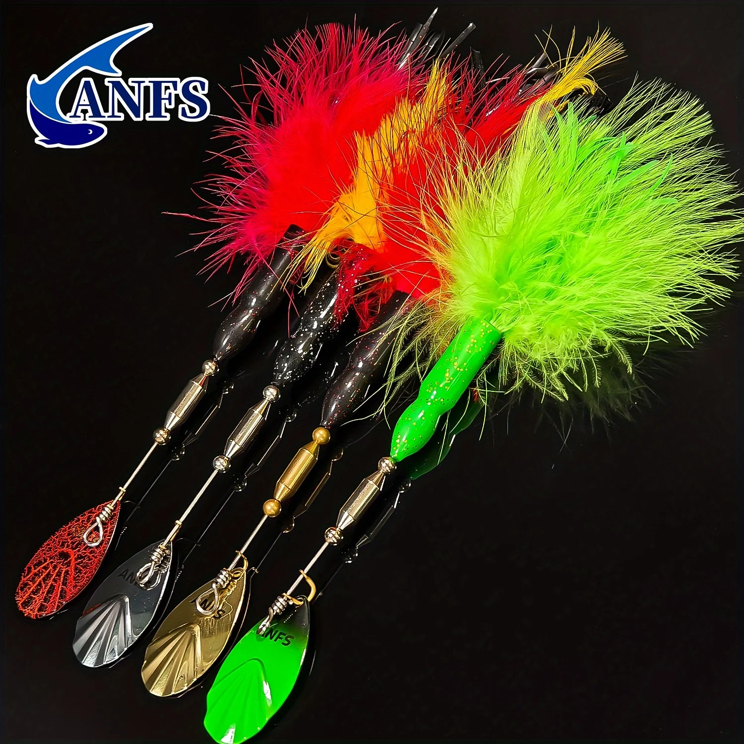 Señuelo de pesca con cuchara de cobre ANFS