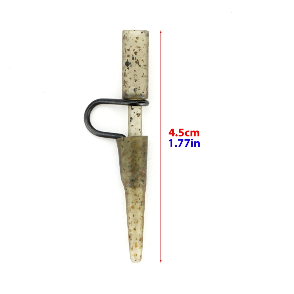 Hirisi Clips de plomo para carpa con terminal cambio rápido seguro - imagen 5