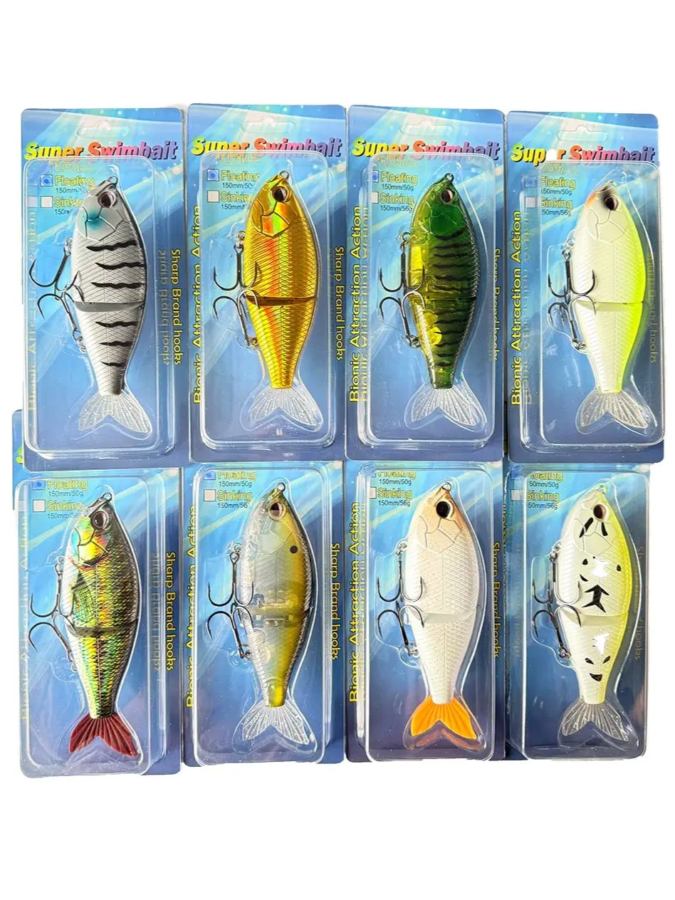 Ojos 3D y cola del swimbait
