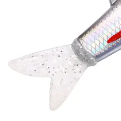 Señuelo Jointbait Swimbait Minnow Wobbler duro para lucio y zander
