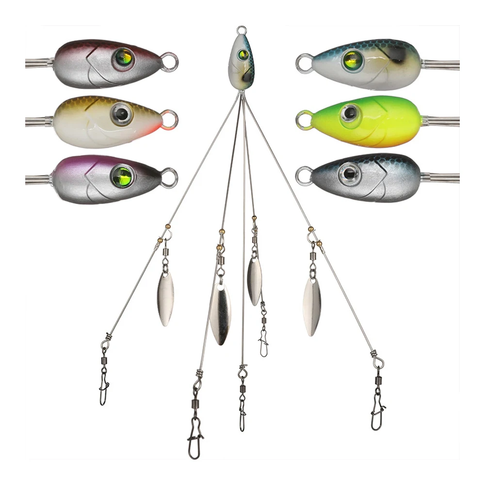 Conjunto de lentejuelas para señuelo de pesca - Cebo metálico - imagen 5
