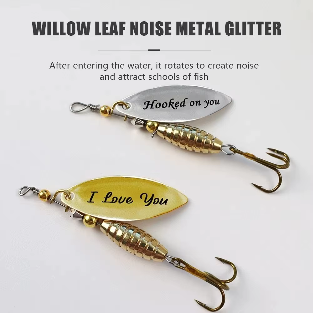 Colección de Señuelos de Pesca de Metal para Lubina