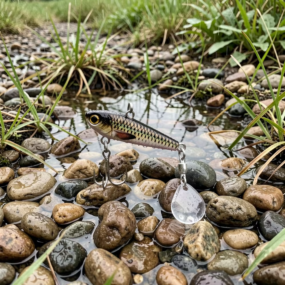 Señuelo VIB Spintail 19g Reflectante para Mar y Río